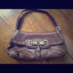 Cole Haan Collection tan leather handbag